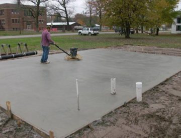 Sugar Land concrete pads for RV, sheds, AC, basketball
