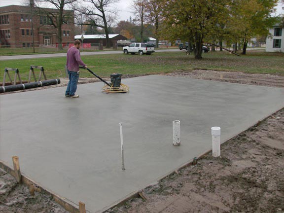 Sugar Land concrete pads for RV, sheds, AC, basketball